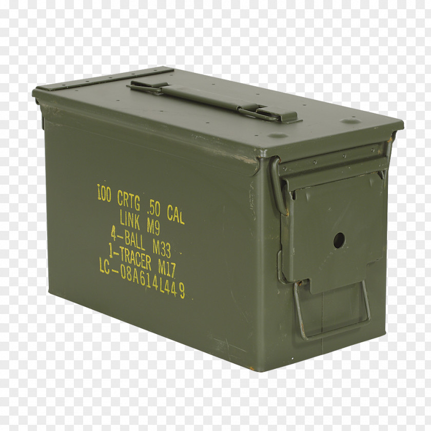 Ammunition Box Military Surplus .50 BMG PNG
