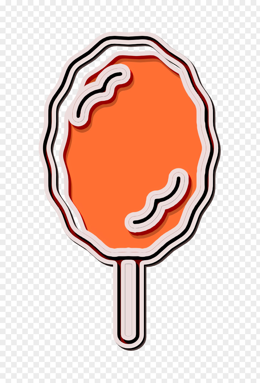 Food Icon Linear Color Set Cotton Candy PNG