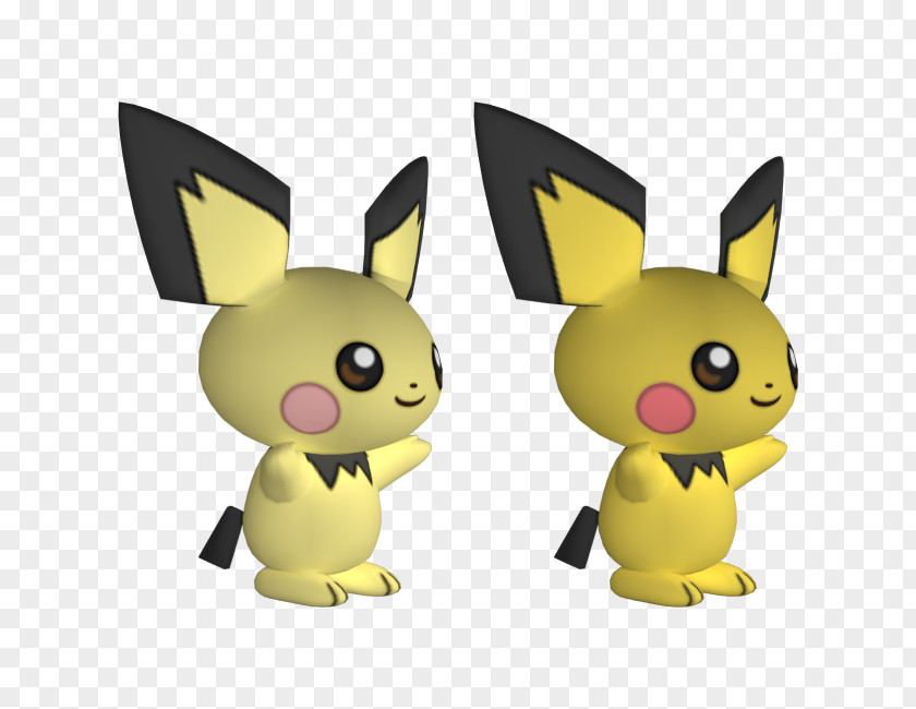 Pikachu Pichu FBX 3D Modeling Computer Graphics PNG