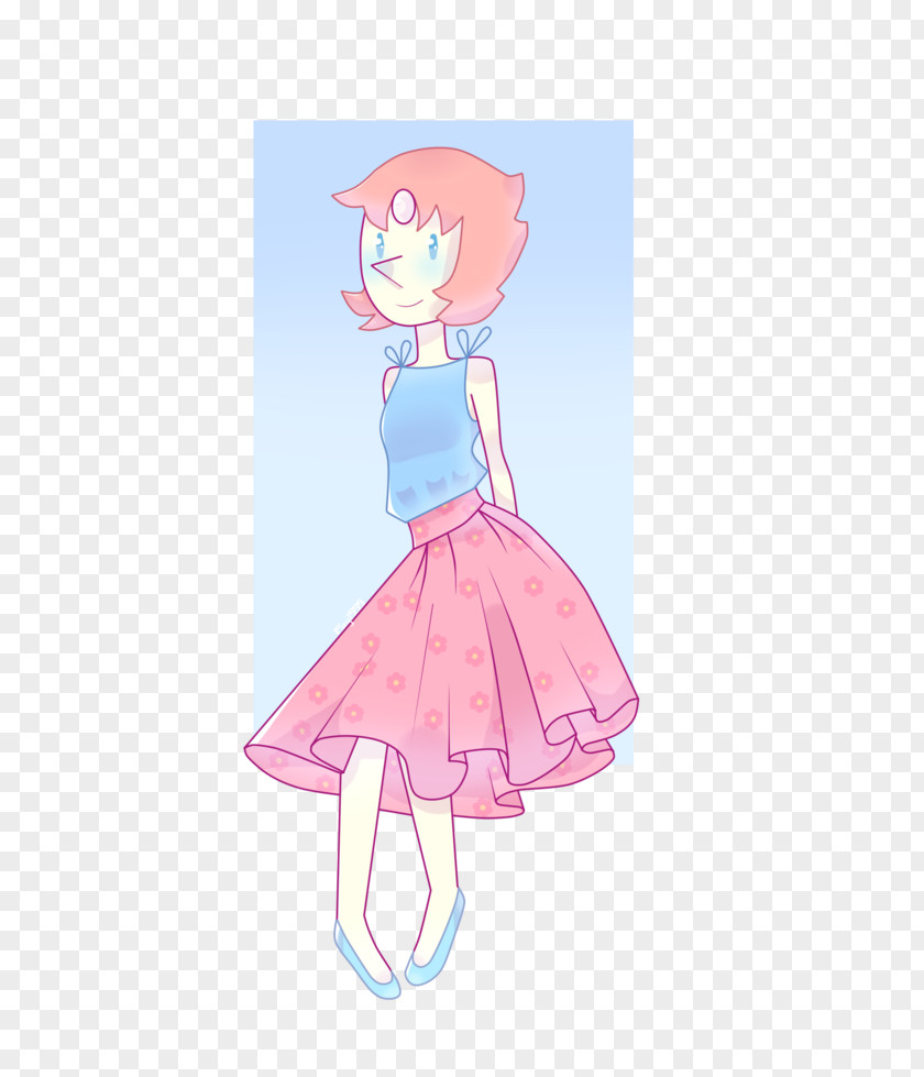 Dress Fairy Pink M Cartoon PNG