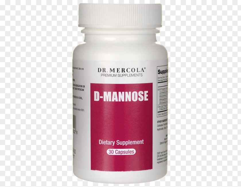 Mannose Dietary Supplement Capsule Food Urinary Tract Infection PNG