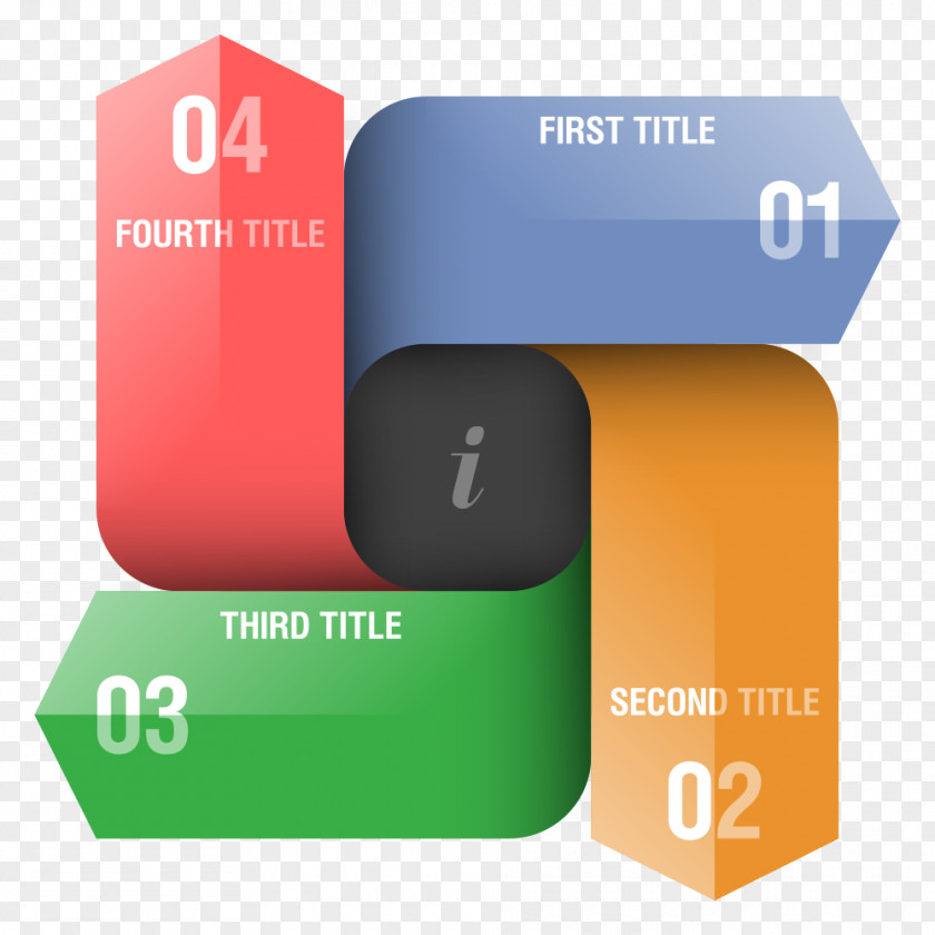 PPT Element Infographic Arrow Template PNG