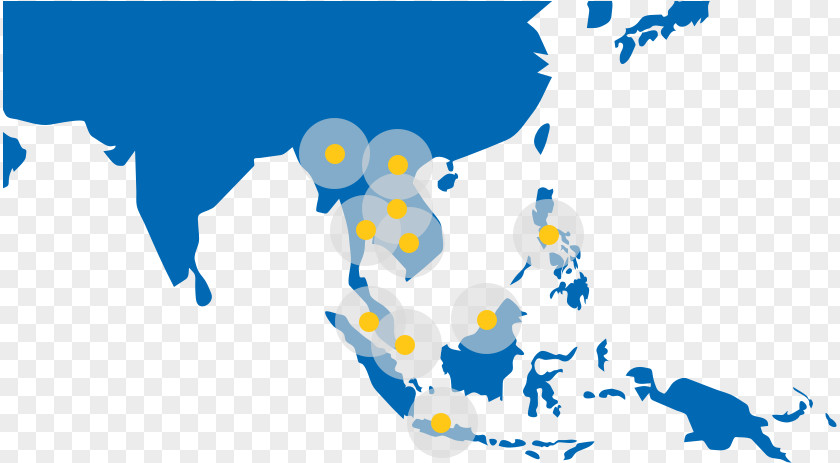 South East Asia Map Asia-Pacific Europe World Continent PNG