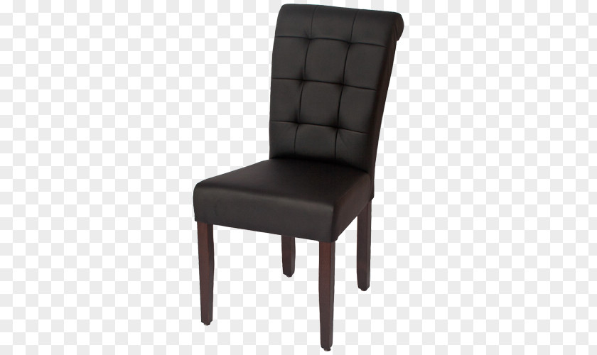 Table Ebony Faux Leather (D8507) Sable (D8492) Dining Room Chair PNG