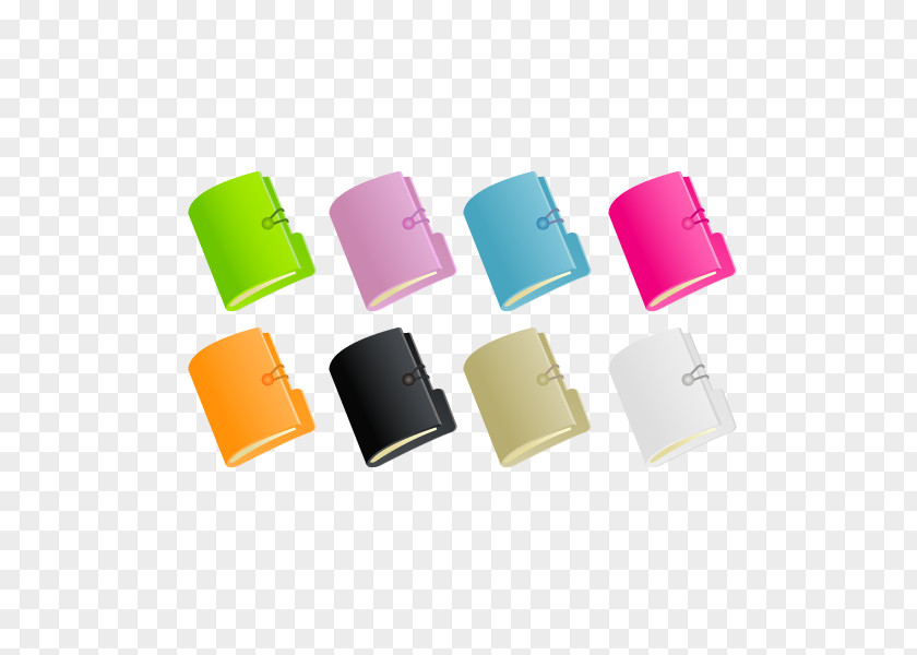 Vector Notebook File Folder Directory Icon PNG