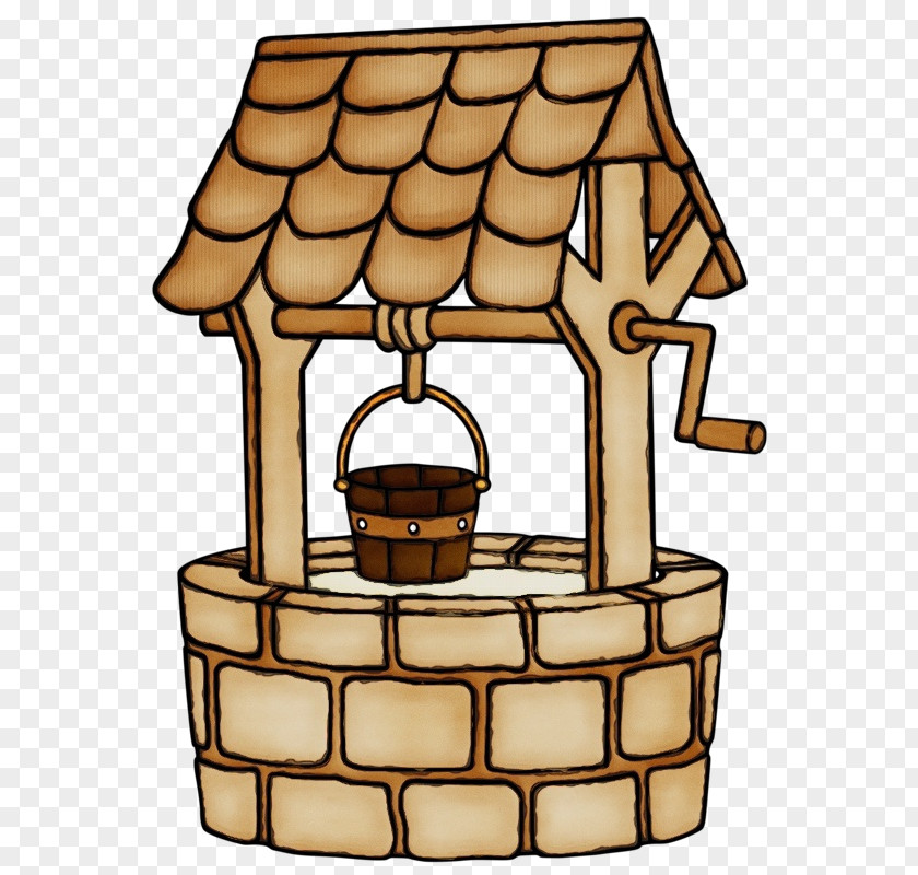 Water Well Wet Ink Clip Art PNG