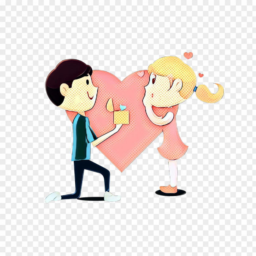 Animation Gesture Valentines Day Cartoon PNG