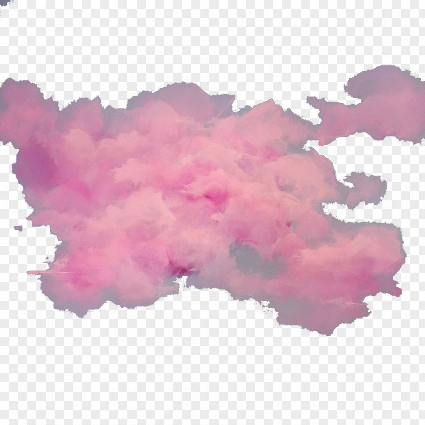 Free Pink Clouds Pull Material Cloud PNG