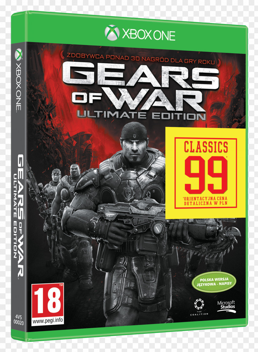Gears Of War 4 War: Ultimate Edition Xbox 360 One PNG