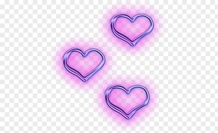 Love Pink Heart Violet Purple PNG