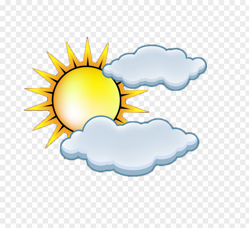 Sun Clouds Weather Icon Cloud PNG