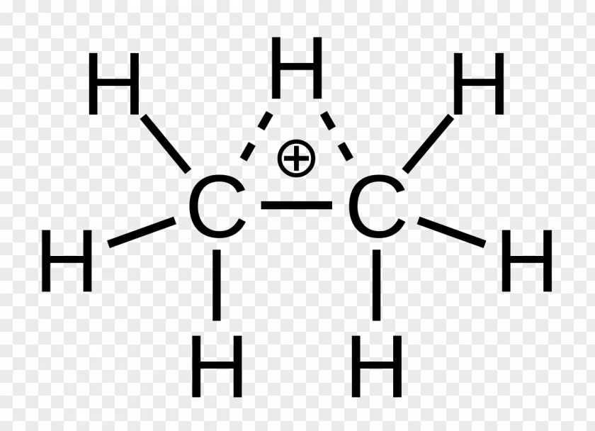 Carbonium Ion Acetic Acid Ethanol Molecule Chemistry PNG