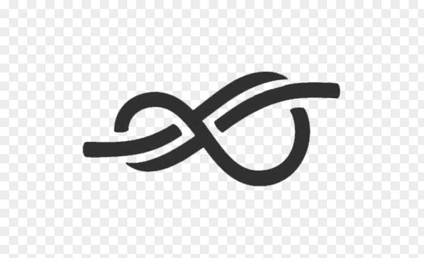 Design Logo Brand Figure-eight Knot Font PNG