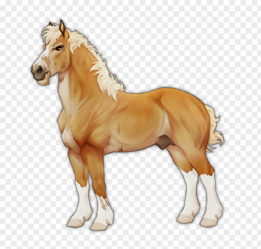 Figurine Liver Mane Mustang Foal Stallion Mare PNG