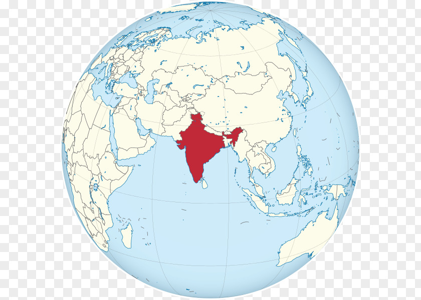 Globe Allahabad World Map PNG