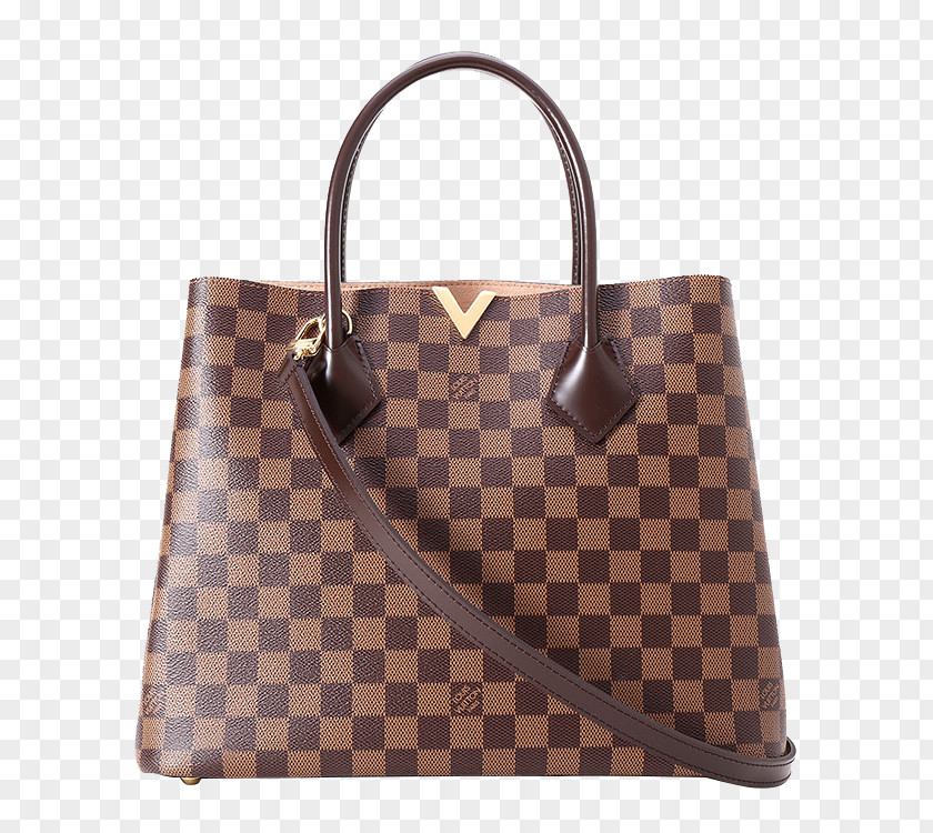 Louis Vuitton Brown Chess Dual-use Package Chanel Handbag Tote Bag PNG