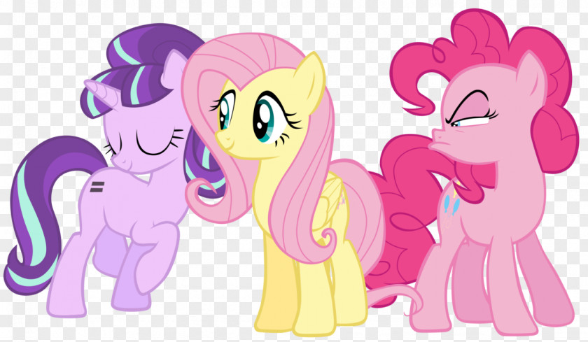 My Little Pony Fluttershy Rarity Pinkie Pie Rainbow Dash PNG