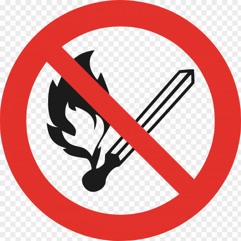 No Smoking Sign Flame Fire Symbol Ban PNG