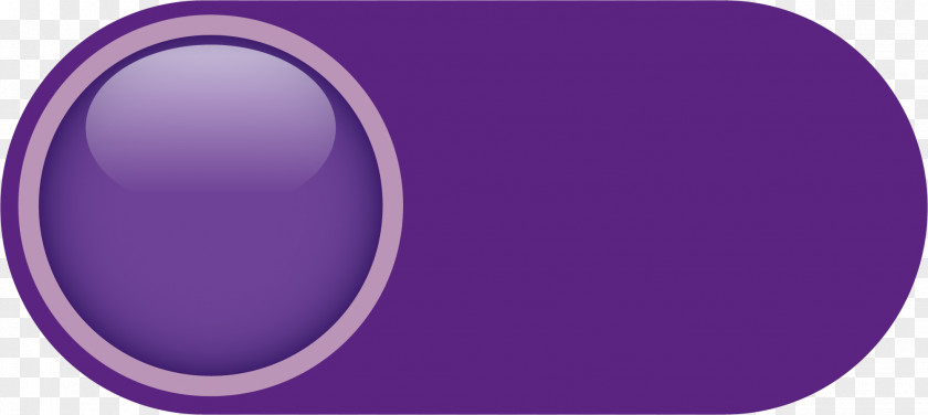 Purple Button Circle Font PNG