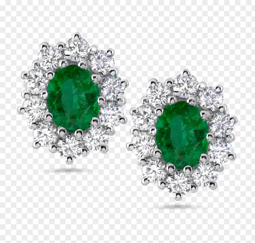 Emerald Earring Jewellery Gold PNG