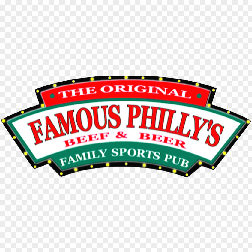 Famous Philly's Beef & Beer Restaurant Logo Brand Philadelphia Eagles PNG