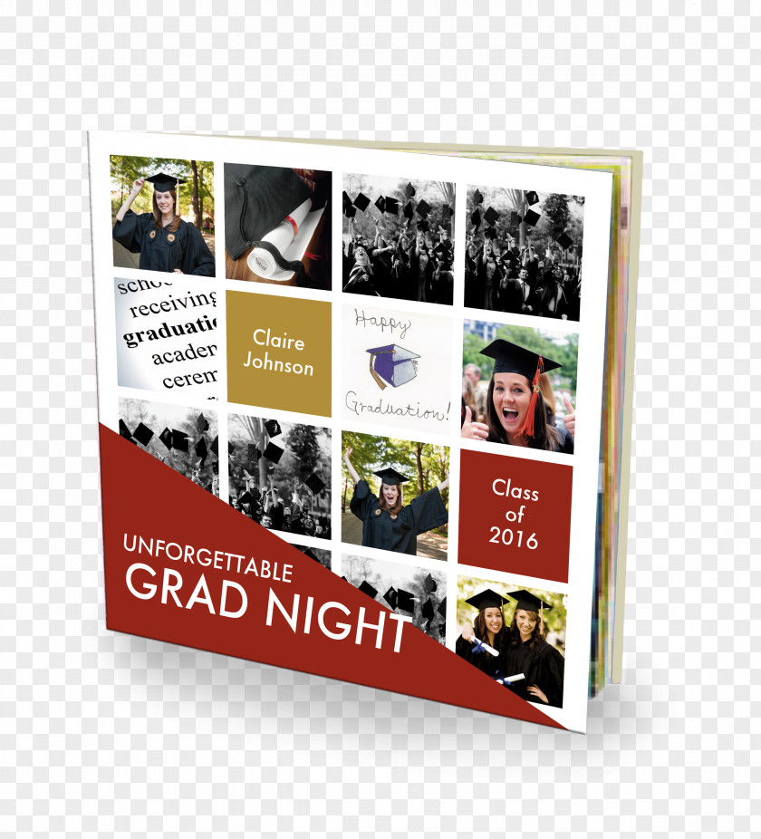 Graduation Book Display Advertising Web Banner Brand PNG