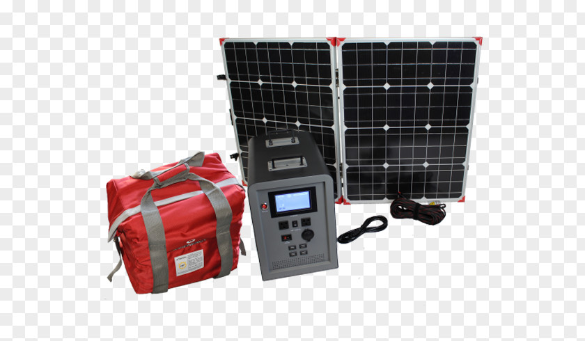Solar Generator Electric Energy Power Panels PNG