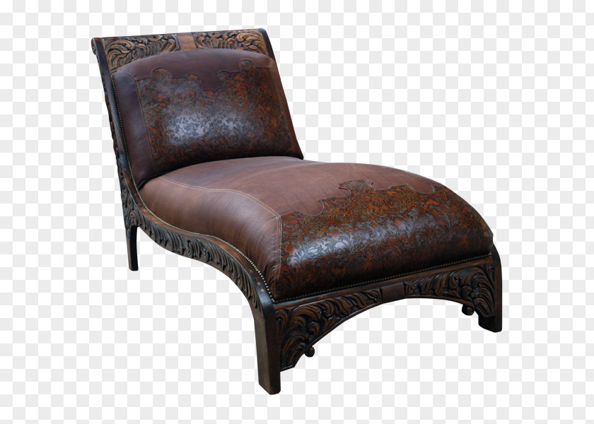 Chair Leather Couch Wood PNG