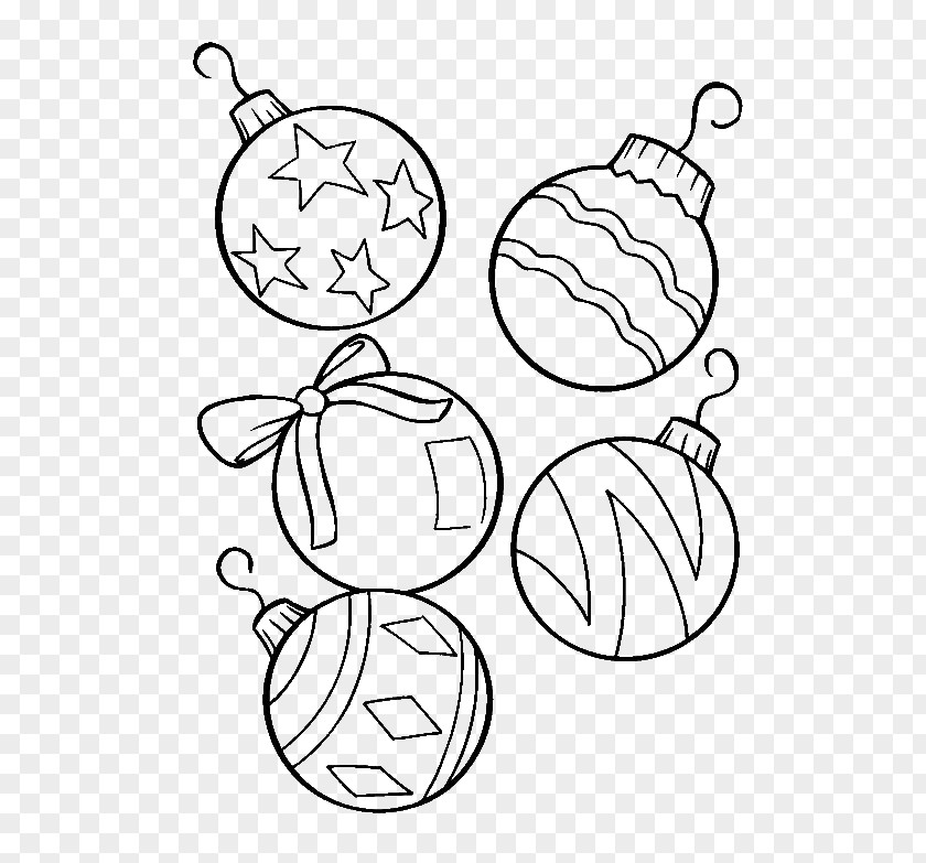 Christmas Ornament Coloring Book Tree Decoration PNG