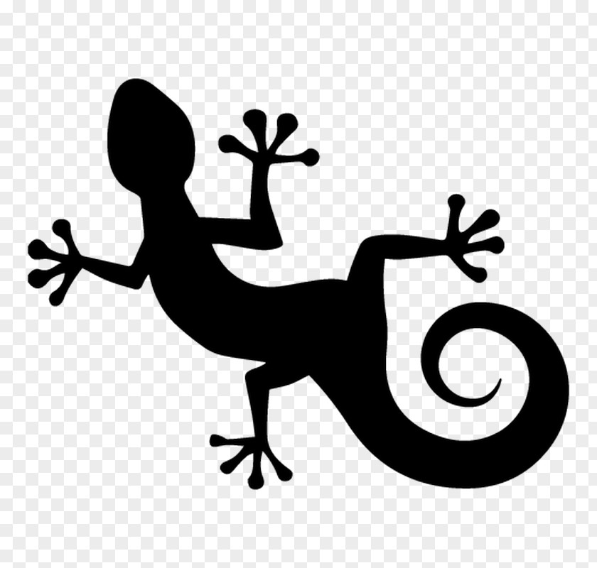 Frog Silhouette Black White Clip Art PNG