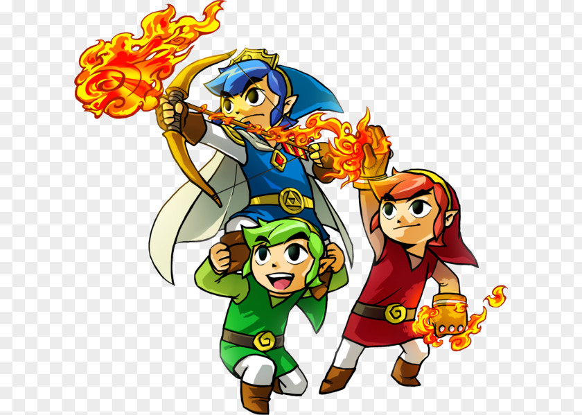The Legend Of Zelda: Tri Force Heroes A Link To Past And Four Swords Adventures Majora's Mask PNG