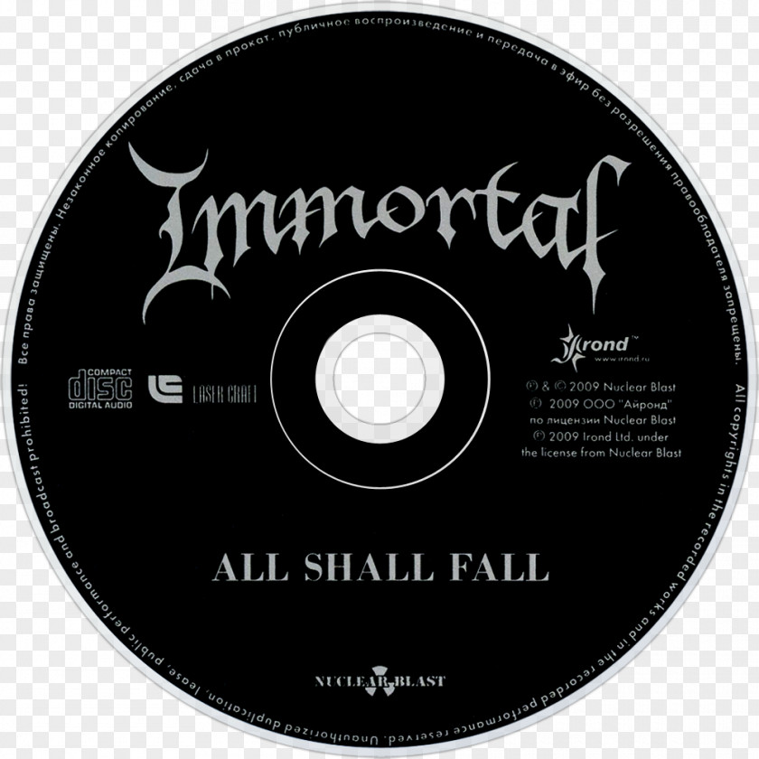 All Shall Fall Immortal Black Metal Nuclear Blast Heavy Musical Ensemble PNG