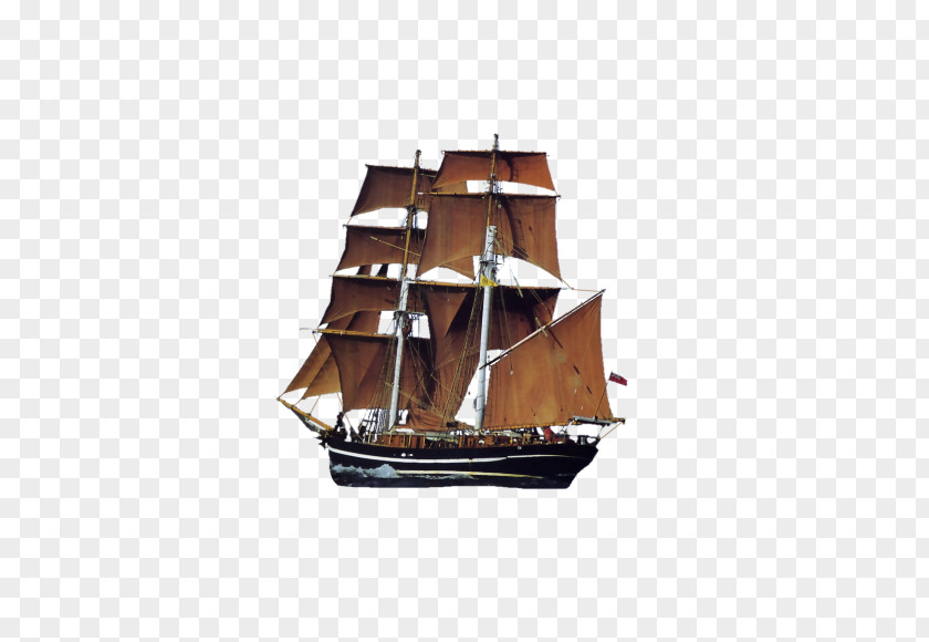 Ancient Sailing Boat Caravel Ship Clip Art PNG