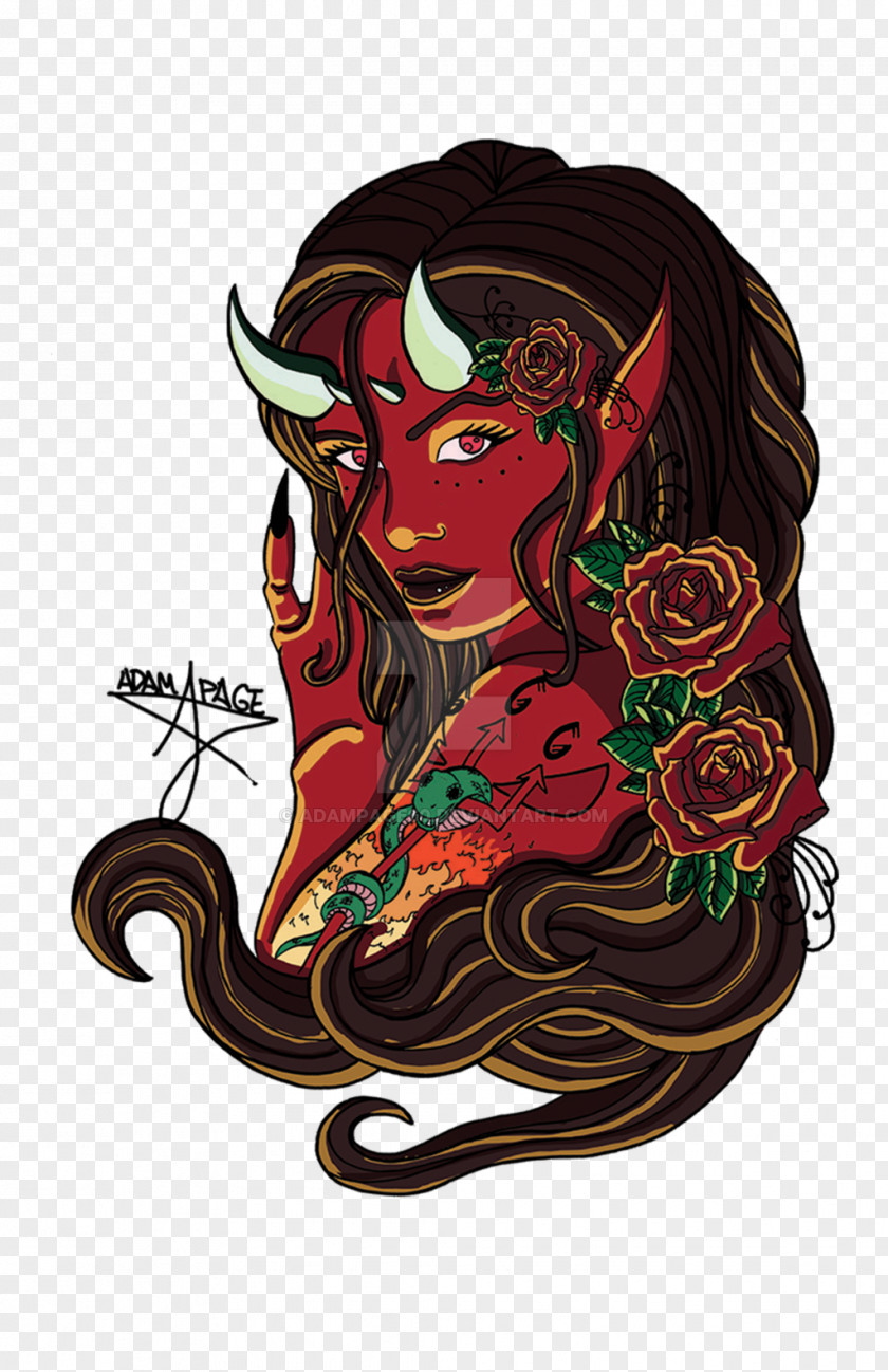 Devil Tattoo Michael Demon Flash PNG