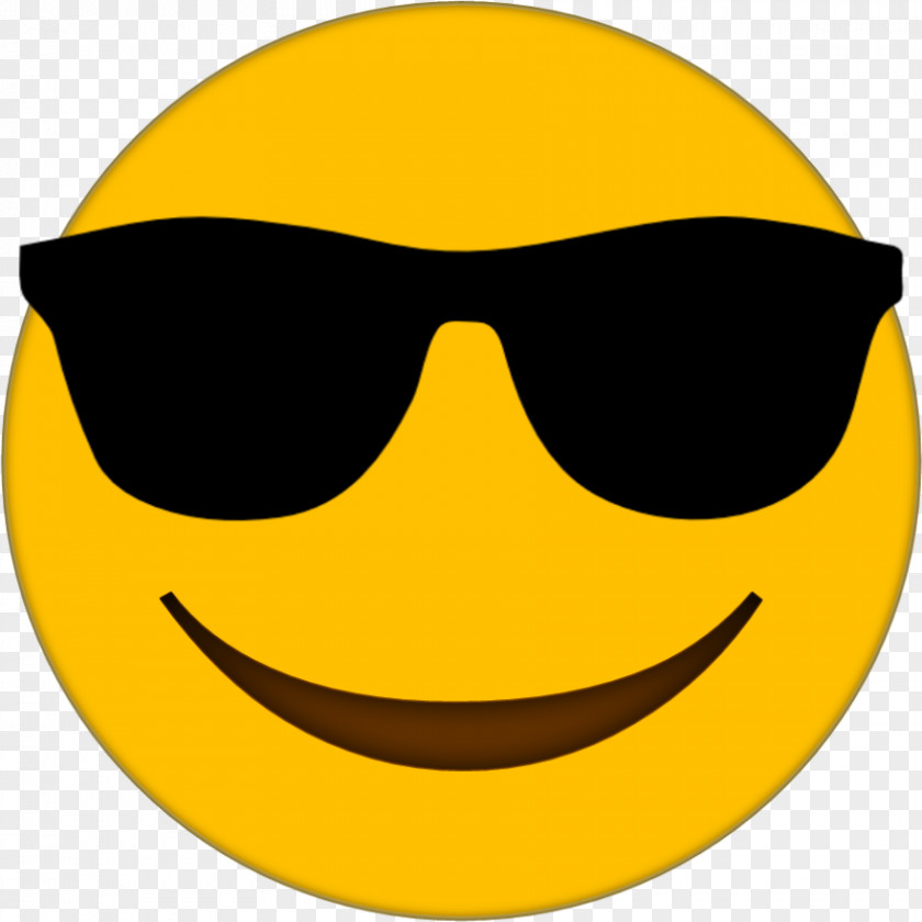 Sunglasses Emoji Emoticon Smiley PNG