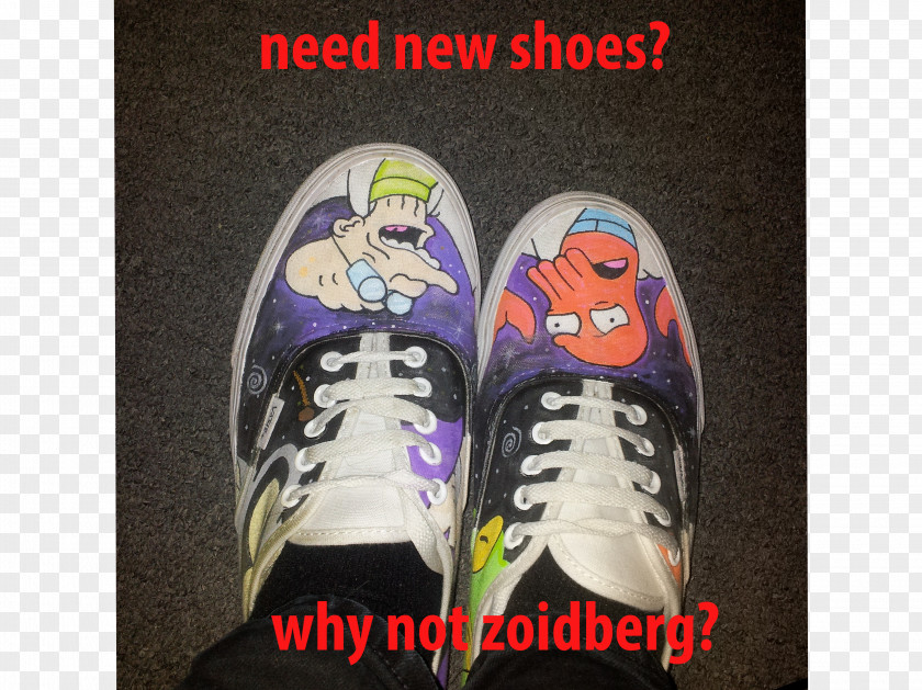 Zoidberg Sneakers Shoe Brand Font PNG