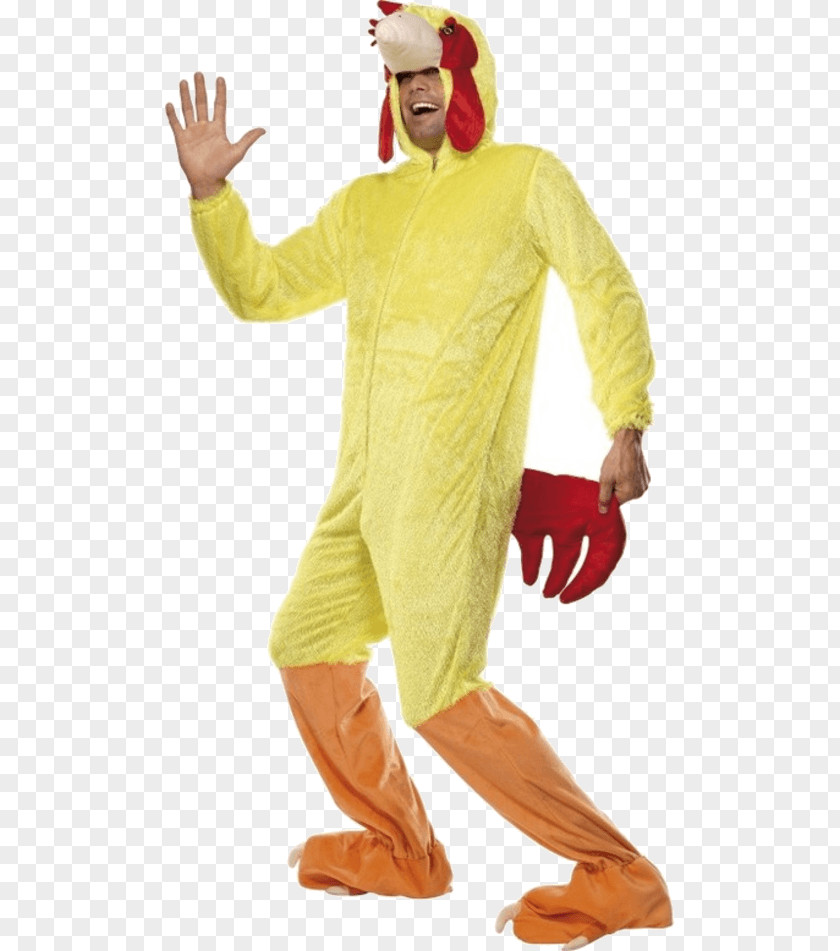 Chicken Costume Party Bodysuit PNG