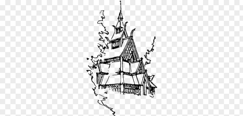 Evening Worship Cliparts Chapel In The Hills Borgund Stave Church Drawing PNG