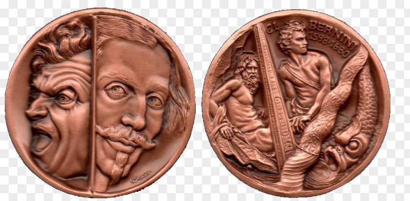 Medal Hans Christian Andersen L'usignolo Dell'imperatore Della Cina Bronze PNG