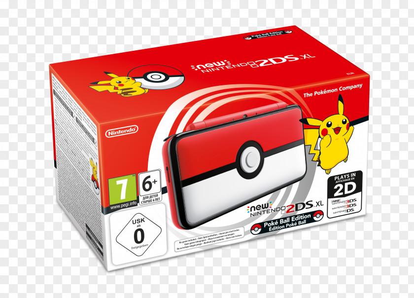 Pokémon Ultra Sun And Moon New Nintendo 2DS XL 3DS Video Game Consoles PNG