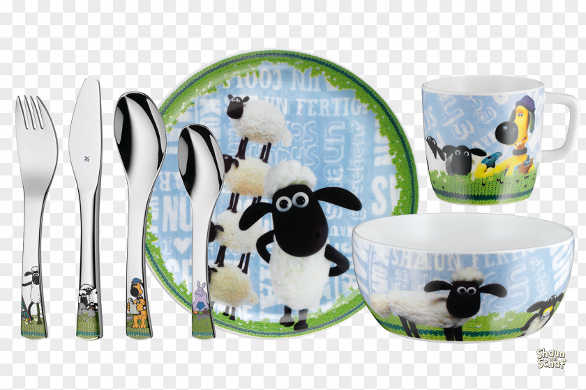 Sheep Stainless Steel Cutlery Child Porcelain PNG