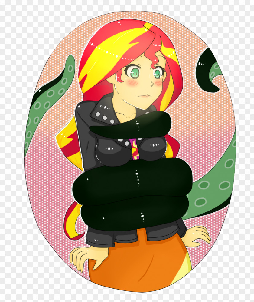 Tentacle Art Sunset Shimmer My Little Pony: Equestria Girls Octopus PNG