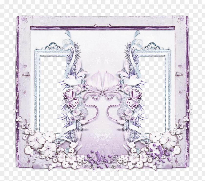 Rectangle Lilac Background Pink Frame PNG