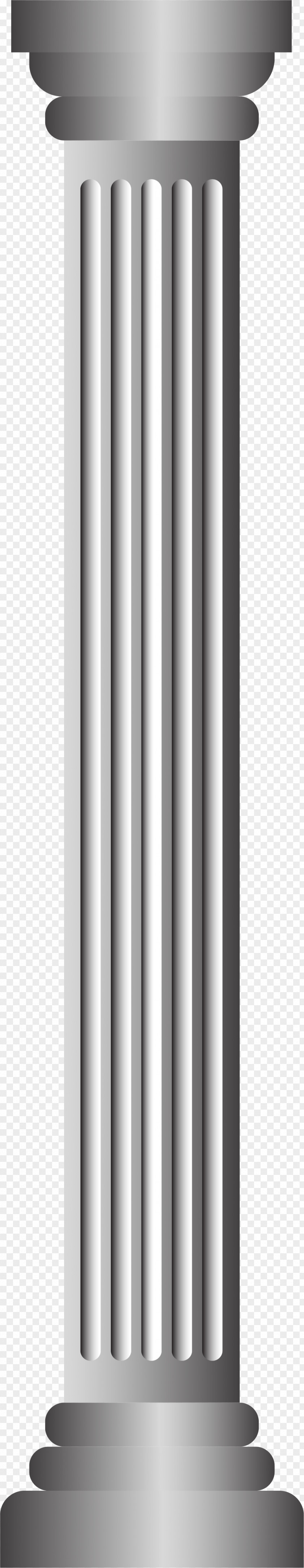 Reflective Wall Column Pier PNG