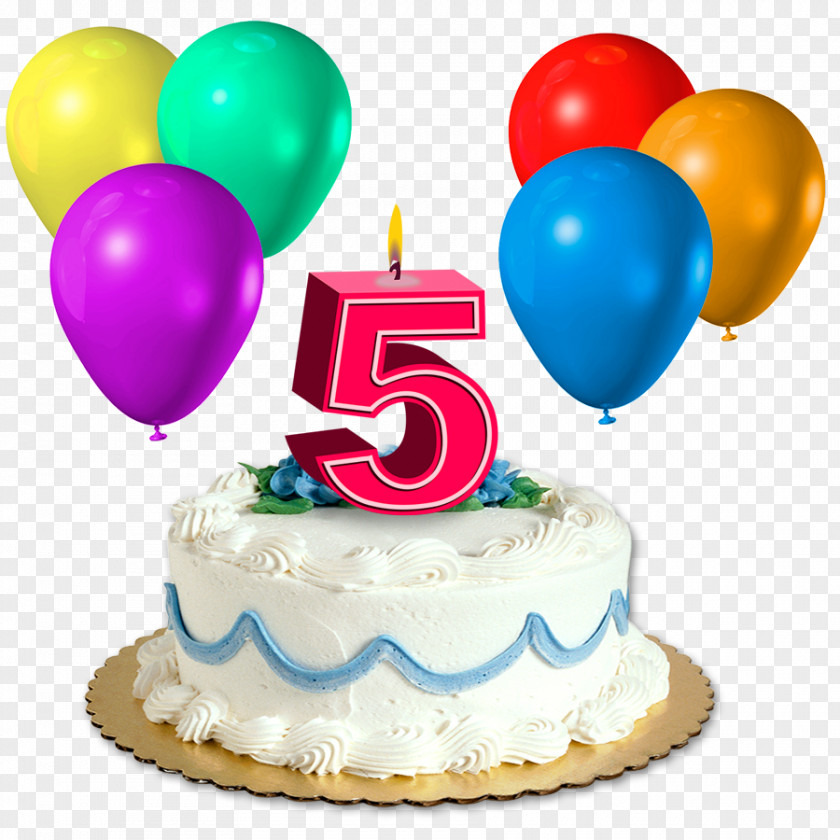 5 Birthday Cake Wish Happy To You Anniversary PNG
