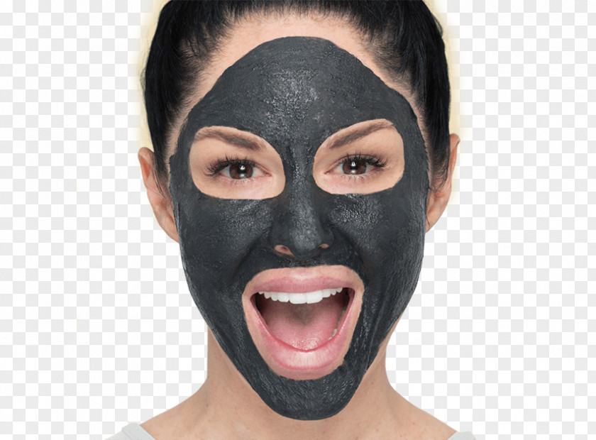 Bamboo Charcoal Skin Care Mask Exfoliation Detoxification PNG