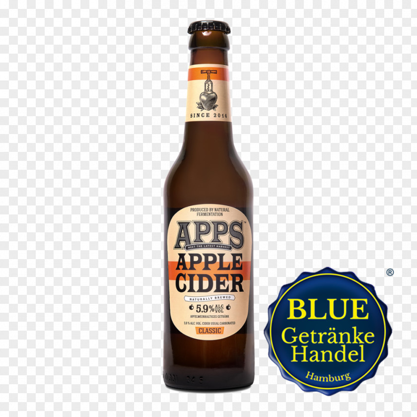 Beer Ale Cider Bottle Drink PNG