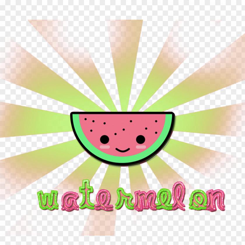 Cartoon Luminous Watermelon Slice Juice Clip Art PNG