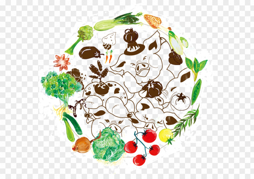 Design Floral Food Leaf PNG