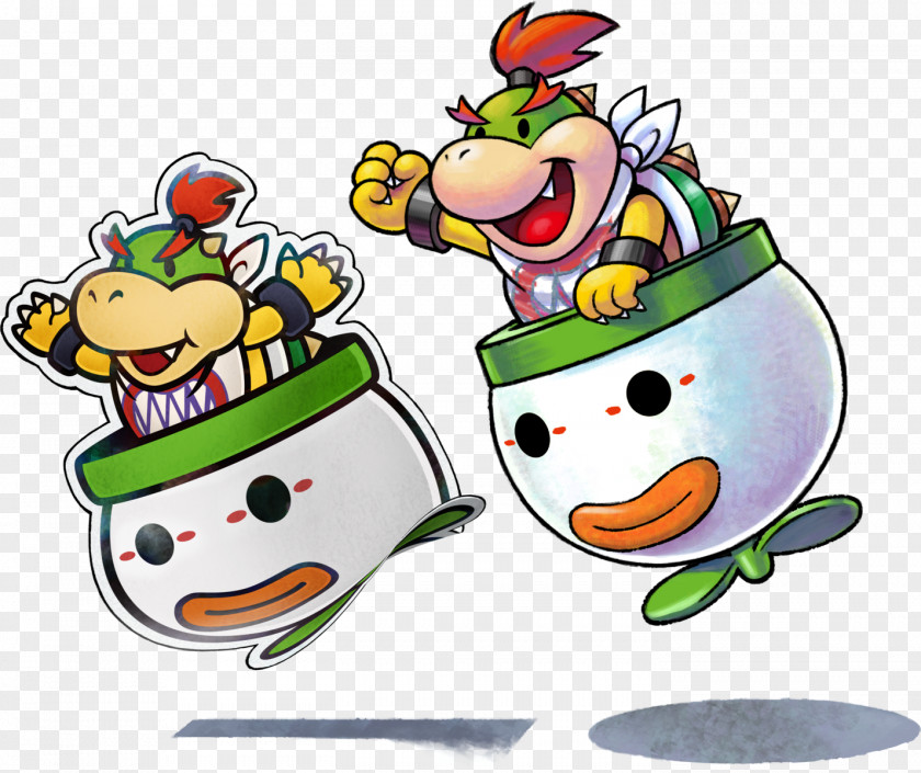 Jam Mario & Luigi: Paper Superstar Saga Bowser PNG